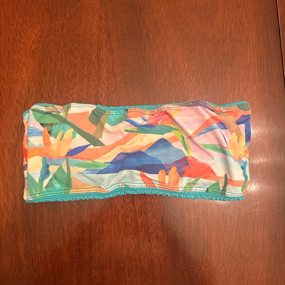Reversible bandeau bikini